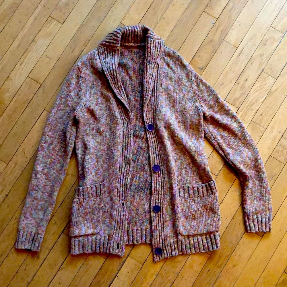 NWOT** Rainbow Cardigan
